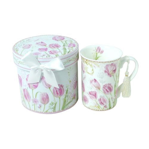 Tulip Tea Time Mug with Gift Box