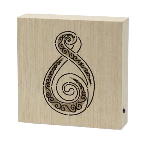 Twist Wooden LED Block