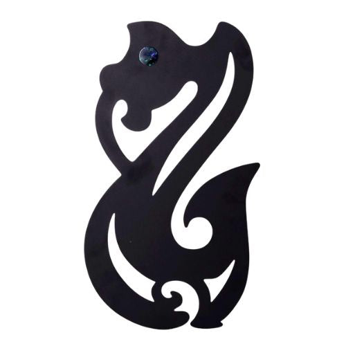 Manaia Black Silhouette