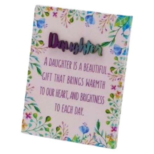 Spring Fever Plaque Daughter
