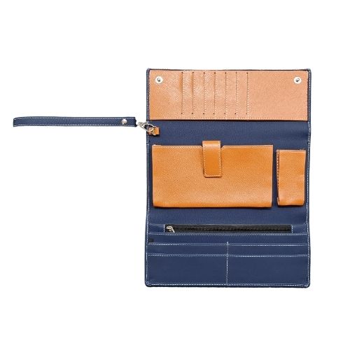 Ladies Phone Wallet - Blue