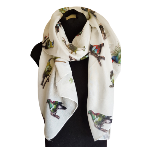 Sophie Blokker Scarf - NZ Birds
