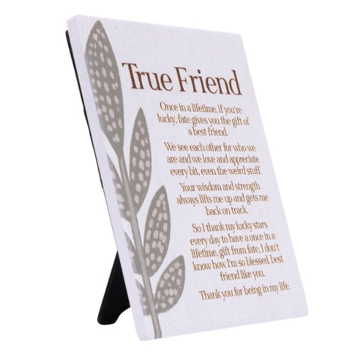 Amber Garden Verse - True Friend