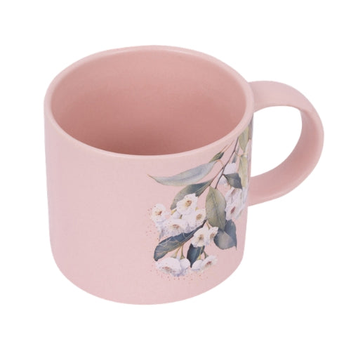 Native Blooms Floral Mug - White