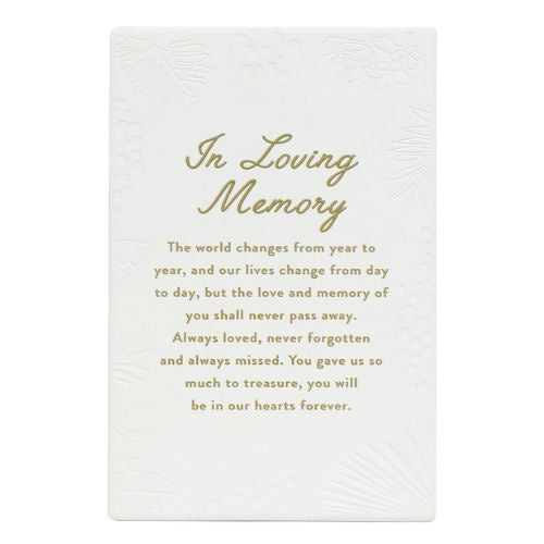 Precious Quote - In Loving Memory