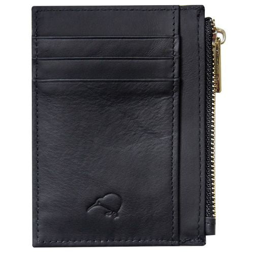 NZ Kiwi Leather Purse with Card Holder