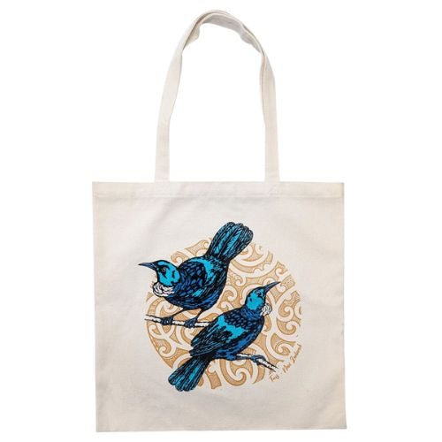 NZ Tuis Cotton Bag