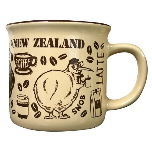 Coffee Kiwis Camping Mug - Large