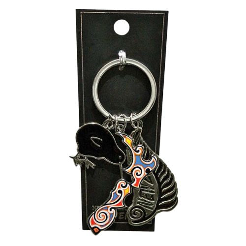 NZ Icons Metal Keyring
