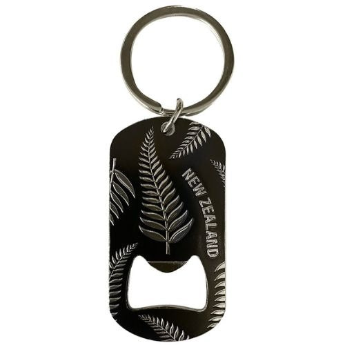NZ Fern Keyring Bottle Opener