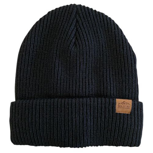 Sea To Sky Fleece Lined Beanie - Black