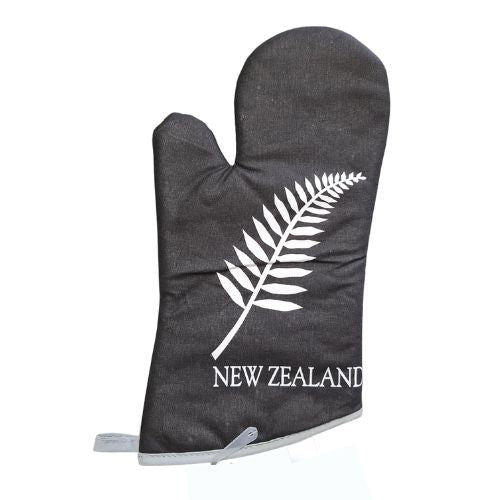 Fern Oven Glove - Black