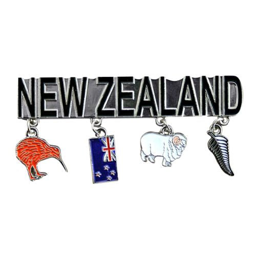 NZ Icons Charm Magnet