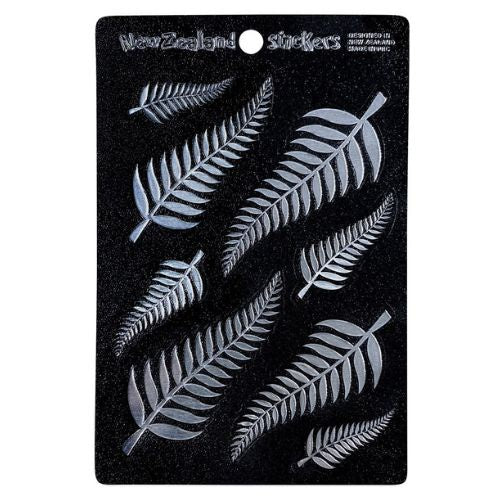 NZ Fern Foil Stickers