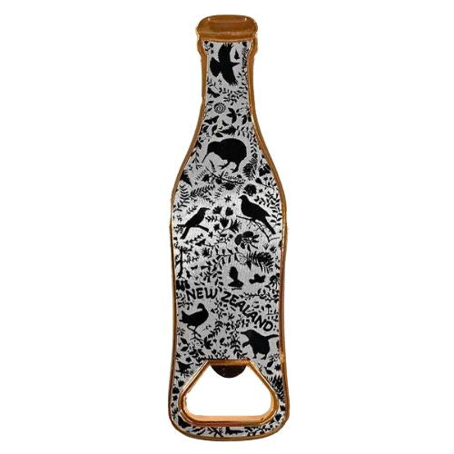 Silhouette Birds Bottle Opener Bottle Shaped Magnet