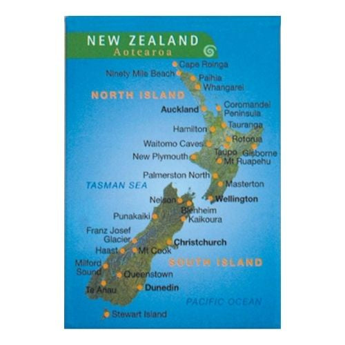 NZ Map Magnet
