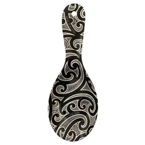 Tattoo Bamboo Spoon Rest