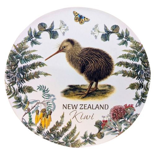 Vintage Kiwi Circle Coaster 4pk