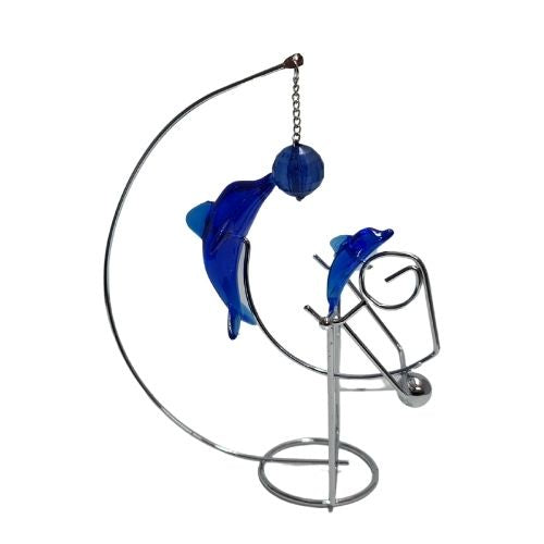 Swinging Dolphin - 1 Adult & Baby with Ball