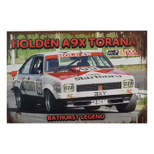 Holden A9X Torana Tin Sign