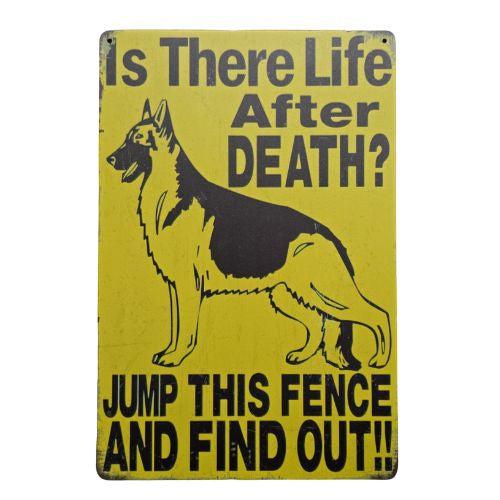 Is There Life Tin Sign