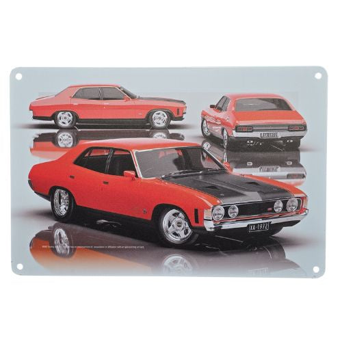 Ford Falcon XA 1972 Tin Sign - Red