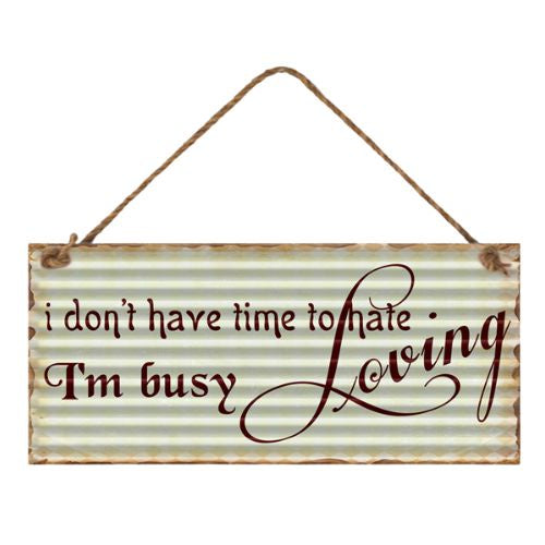Loving Tin Sign