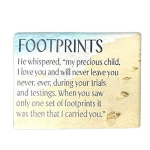 Footprints Magnet