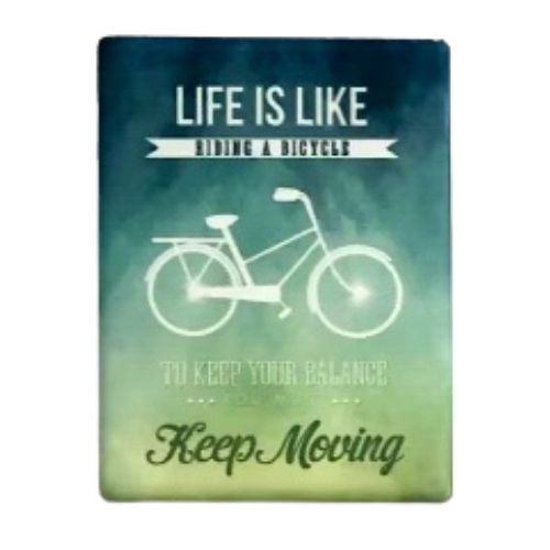 Life Is Like Riding A Bicycle Magnet