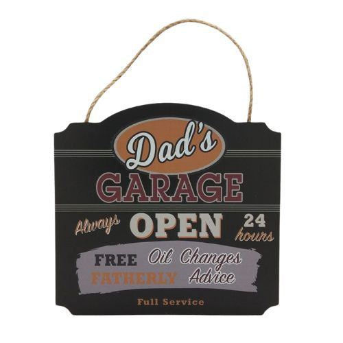 Dad's Garage Sign