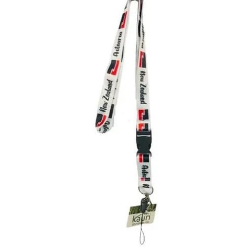 NZ Maori Flag Lanyard