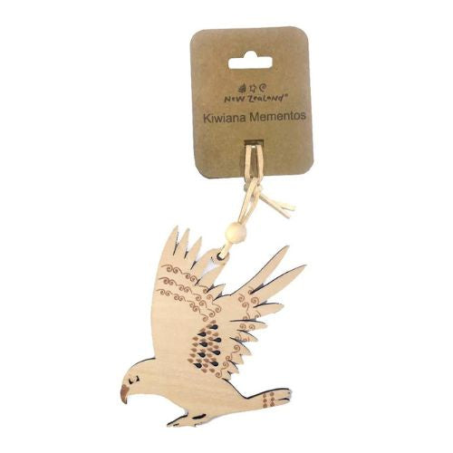 Kea Hanging Wooden Ornament
