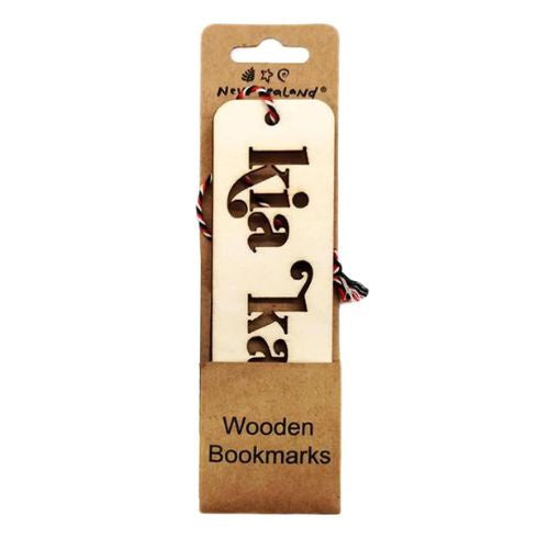 Kia Kaha Wooden Bookmark