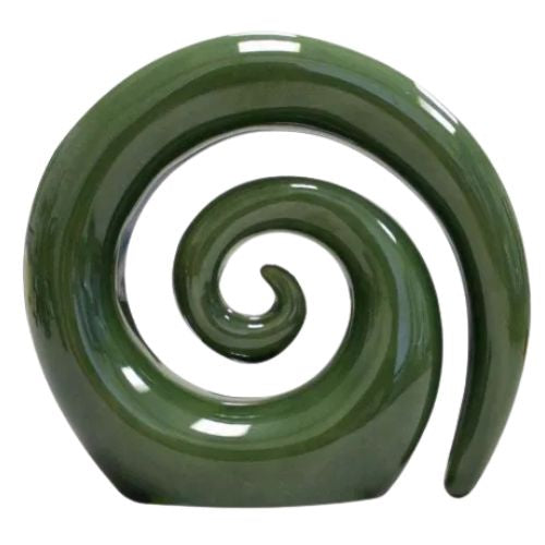Ceramic Koru - Green
