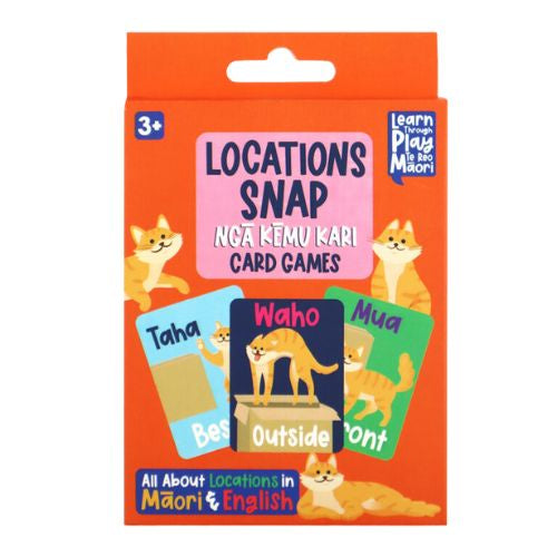 Te Reo Māori Snap Card Game – Locations