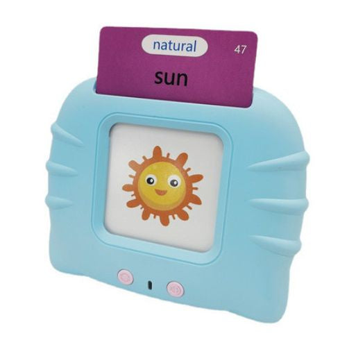 English Flash Card Reader - Blue