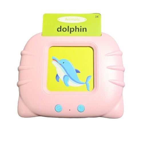 English Flash Card Reader - Pink