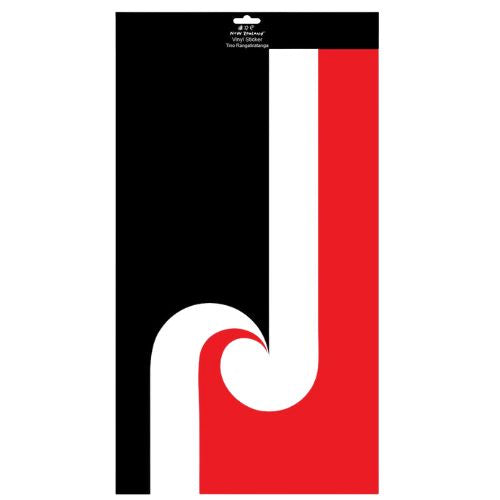 NZ Māori Flag Vinyl Sticker - 36x60cm