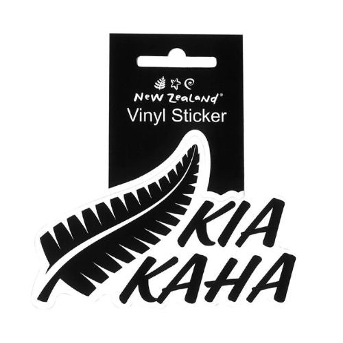 Kia Kaha Fern Vinyl Sticker