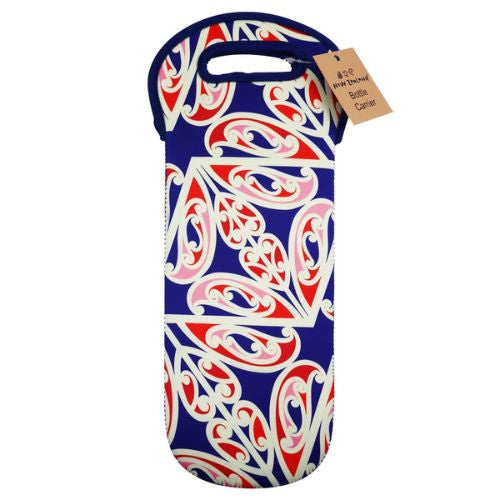 NZ Māori Design Neoprene Botte Carrier