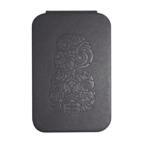 NZ Tiki Cosmetic Mirror - Black