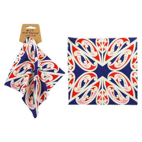NZ Māori Design Microfibre Lens/Cleaning Cloth