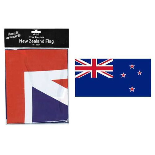 NZ Material Flag - 90x150cm