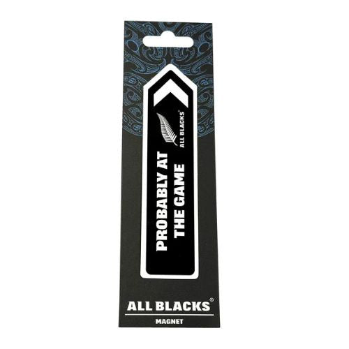 All Blacks Probably At The Game Magnet - Black