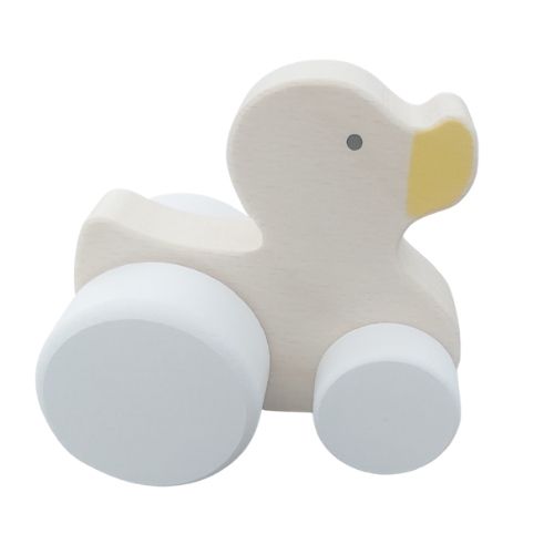 Wooden Animal Duck Car