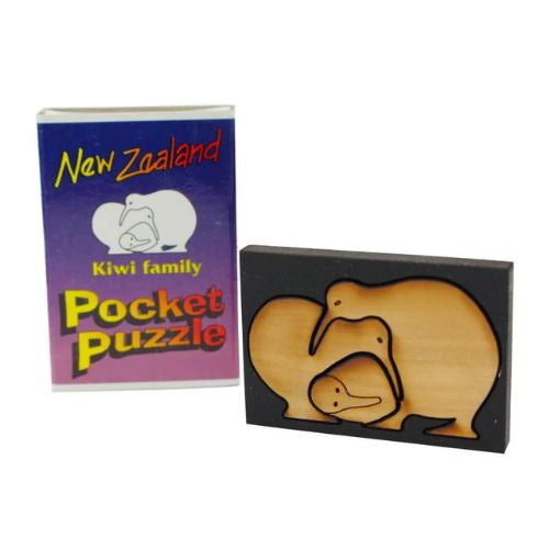 Kiwi Wooden Pocket Puzzle