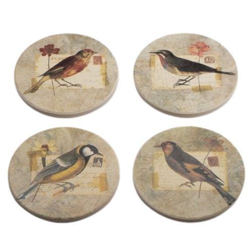 Exotic Birds Coaster Set