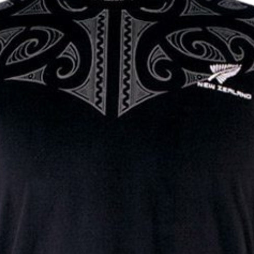 Adults Tonal Tattoo Tee - Black