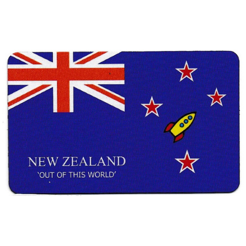 Scenic Magnet - NZ Flag Out of This World