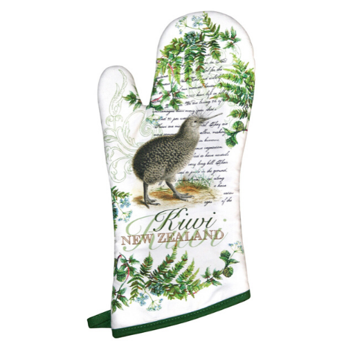 Designer Kiwi Oven Mitt